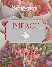 Cover of the spring 2025 Social Work newslettr