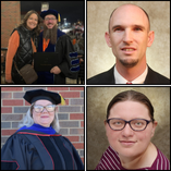 Four Northwestern Oklahoma State University faculty members earned their doctoral degrees this past year.