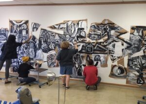Free Supersized Painting Workshop for high school, university students April 28