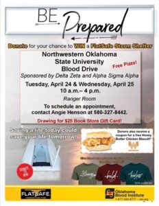 Northwestern to play host to Blood Drive April 24-25