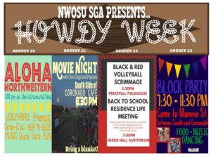 Aloha Northwestern poster
