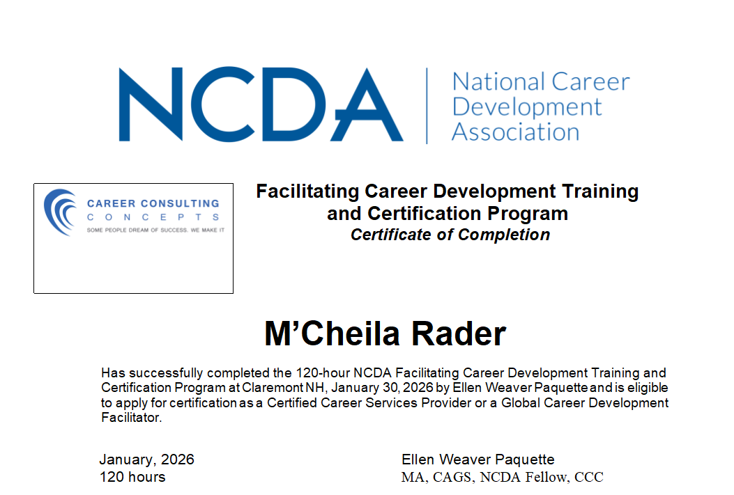 Certified Facilitating Career Developer (FCD) Image