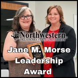 Northwestern's Oswald Receives Statewide Education Leadership Award